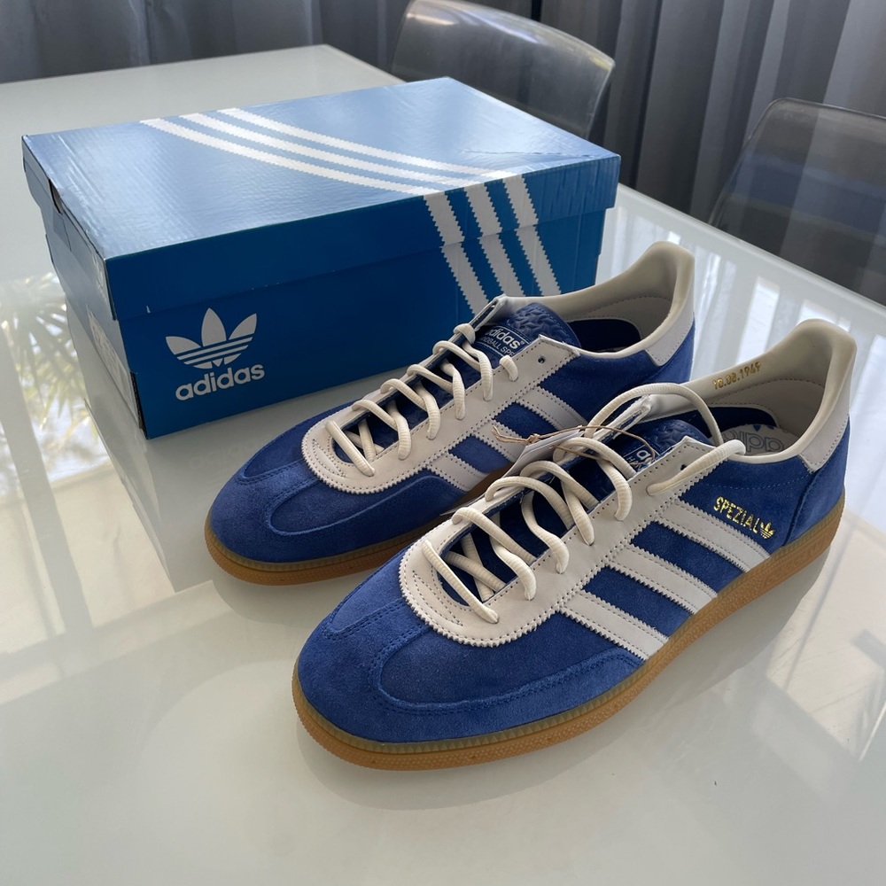 Adidas Handball Spezial 75 Year Anv Blue US12 JP5278